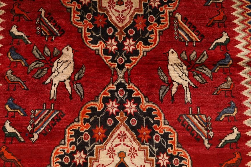 Ghashghai Teppich 219x125