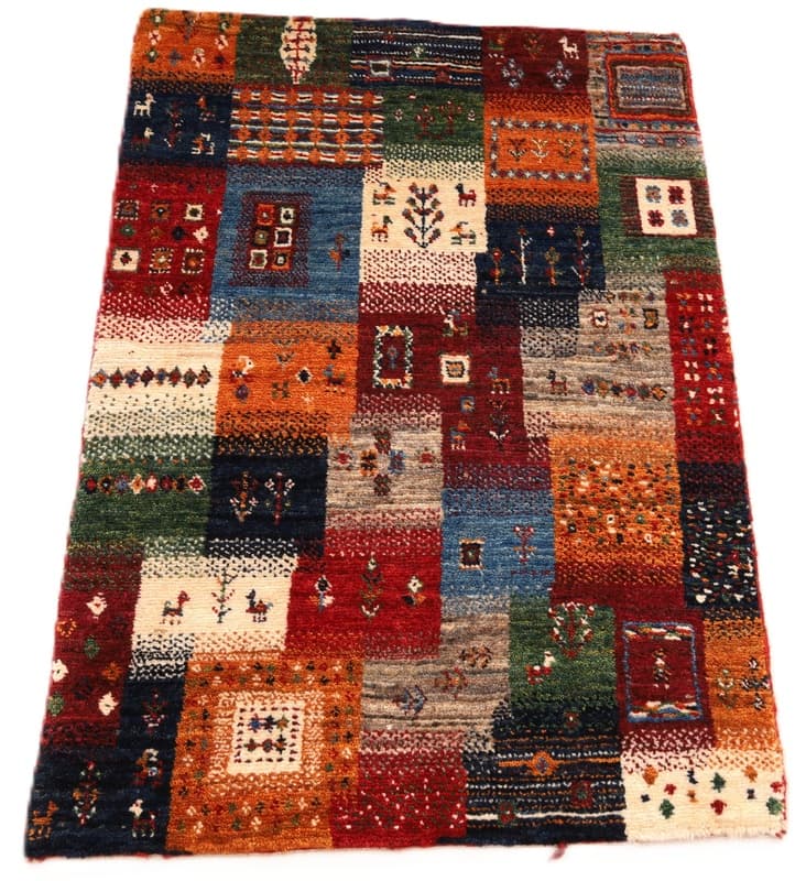 Gabbeh Carpet 91x62 - Image 3