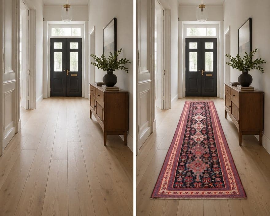 Kilim Fars Carpet  274x83 - Image 2