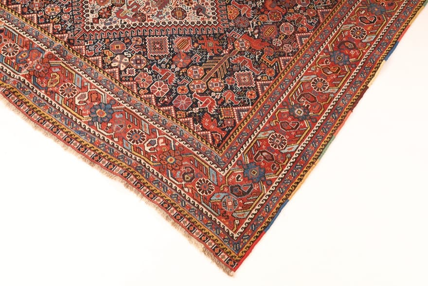 Antique Ghashghai Carpet  237x157