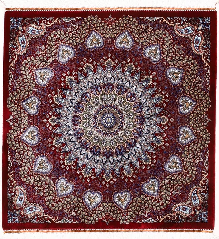 Qom Design Carpet 67x67