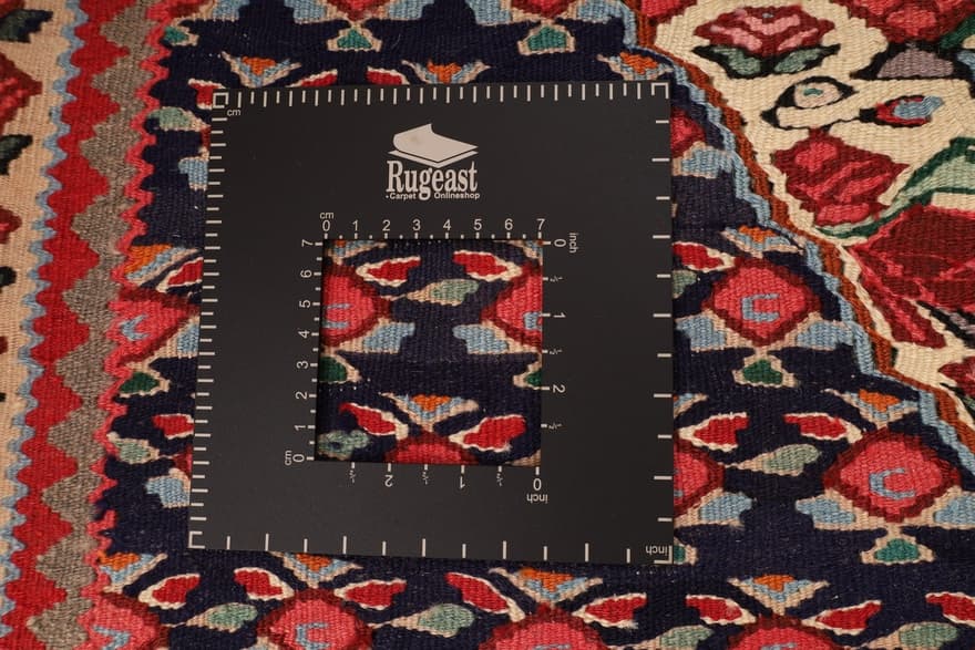Kelim Senneh Teppich 165x108 - Image 6