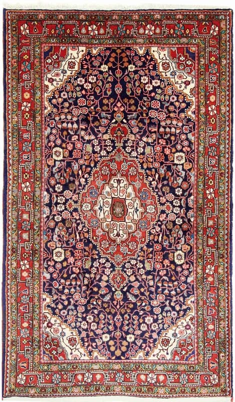 Handwoven Persian Village Jozan Rug 211x127 cm