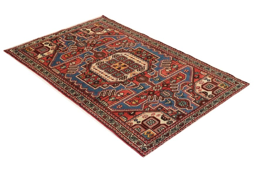 Authentischer Meymeh-Perserteppich 198x128 cm
