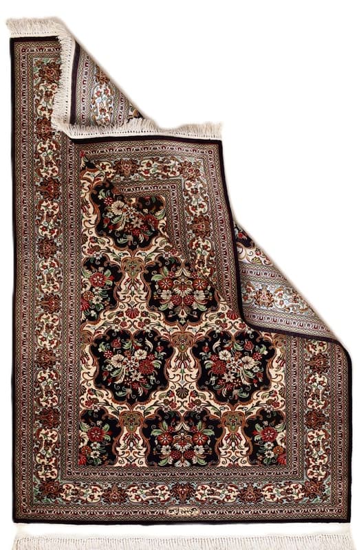 Ghom Seide Teppich 114x80