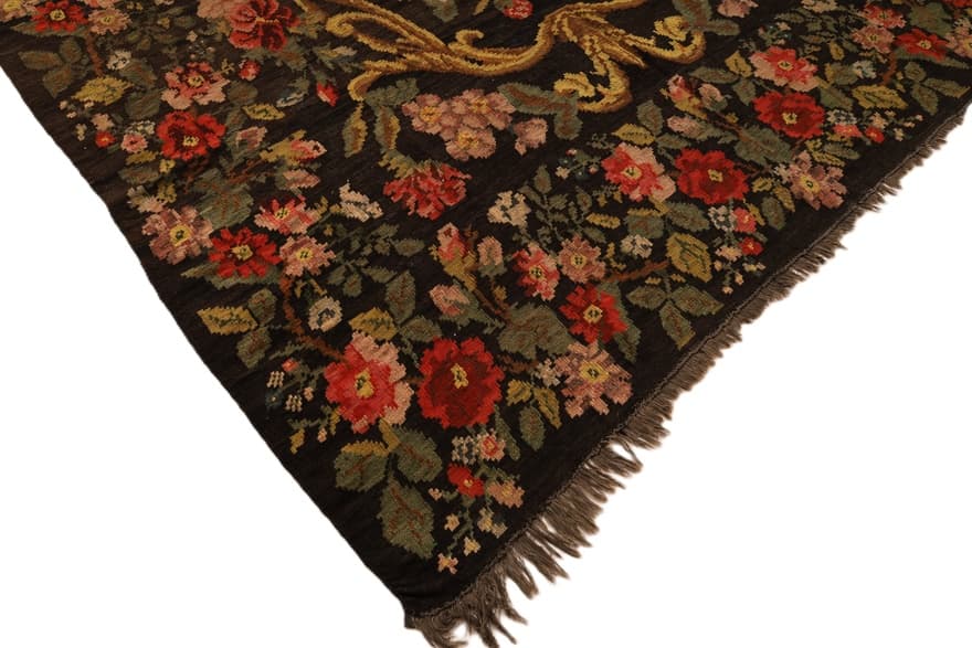 Antique Kilim Rose  Carpet 350x210