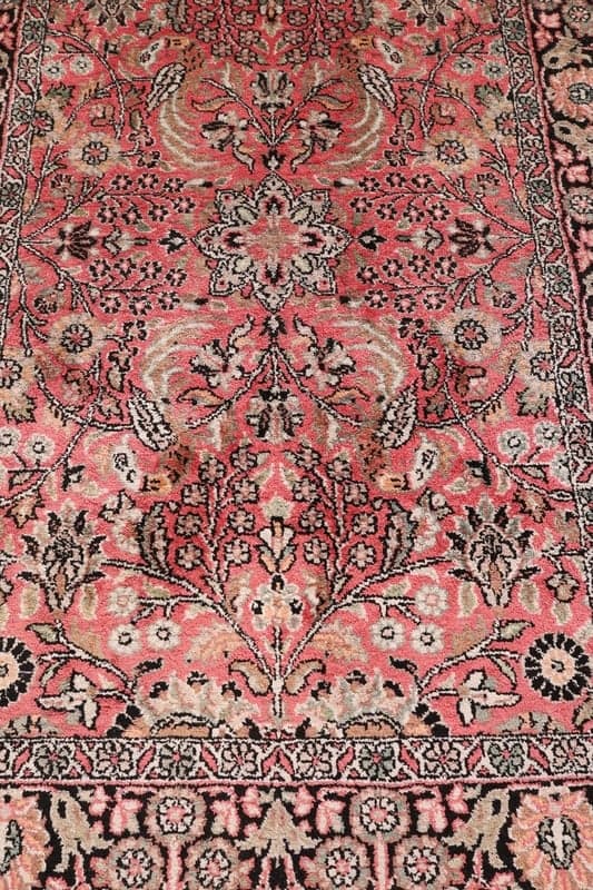 Kashmir Silk Carpet  308x74 - Image 4