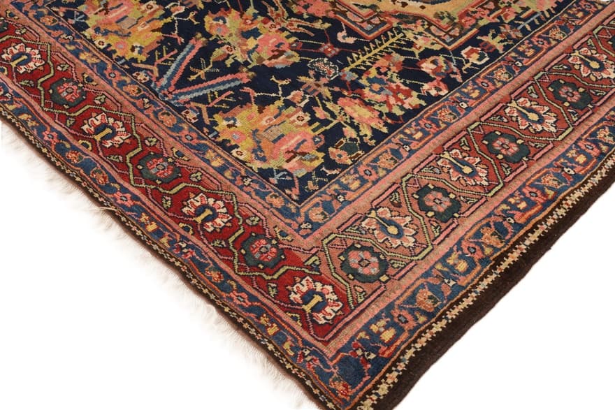 Antike Bakhtiari Farah Dombeh Teppich 211x148