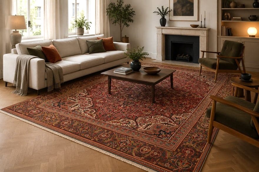 Heriz Carpet  329x239 - Image 2