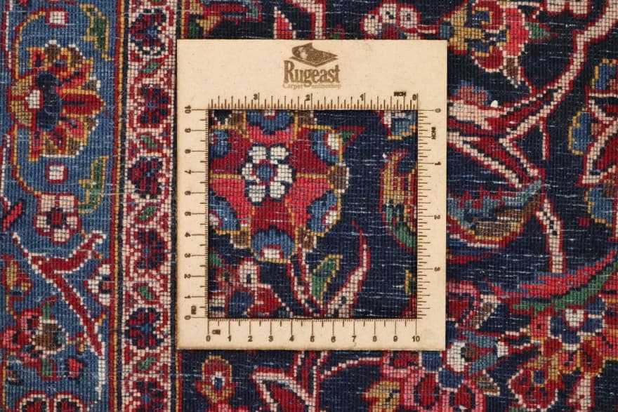 Antique Kashan Carpet  418x314