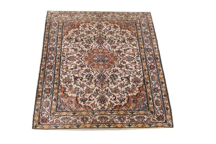 Kashmir Silk Carpet 106x60