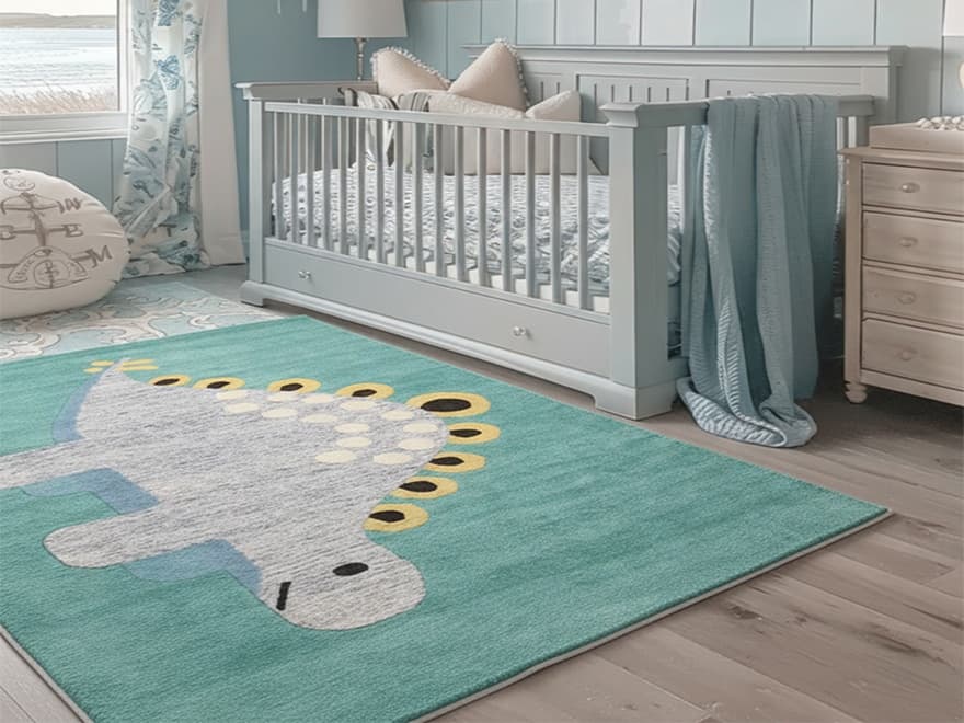 Dino Dream – Children’s Dinosaur Carpet 246 × 171 - Image 2