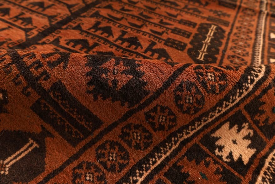 Antique Baluch  Carpet 231x122