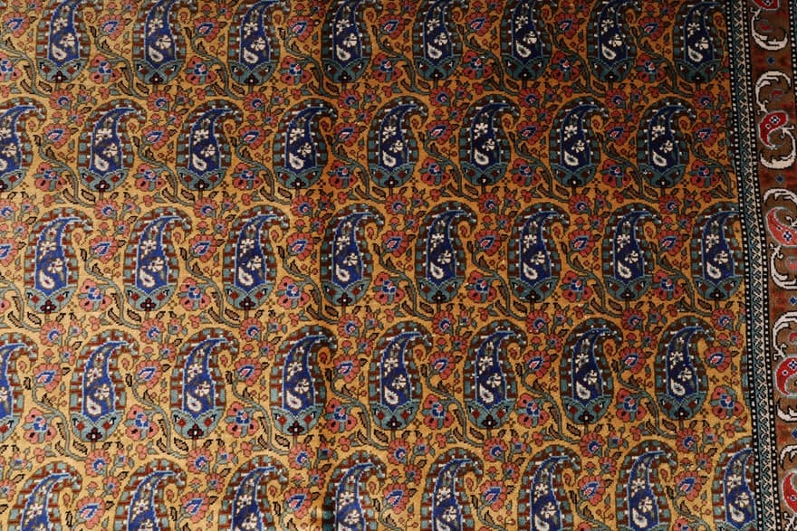 Ghom Seide Teppich 117x80