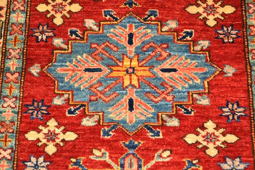 Ariana-Kazak Carpet  120x83 - Image 5