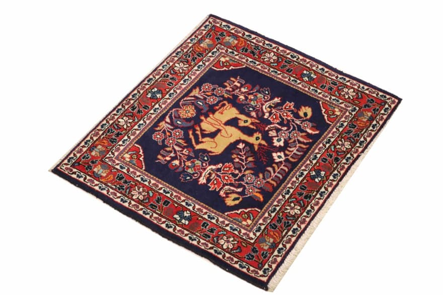 Ghom Teppich 77x62