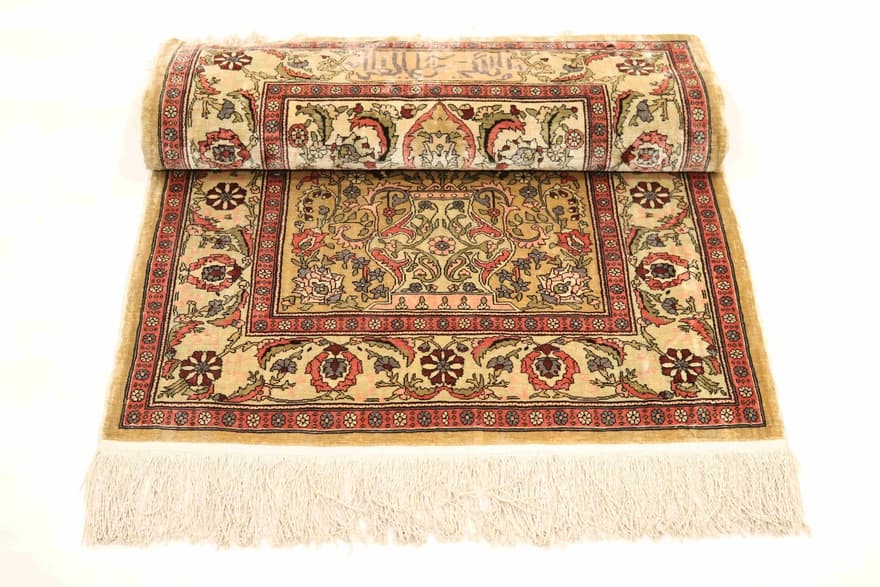 Hereke Silk Carpet 100x62