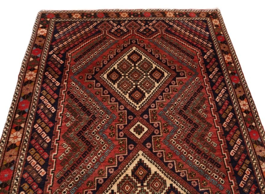 Afshar Carpet 164x117 - Image 4
