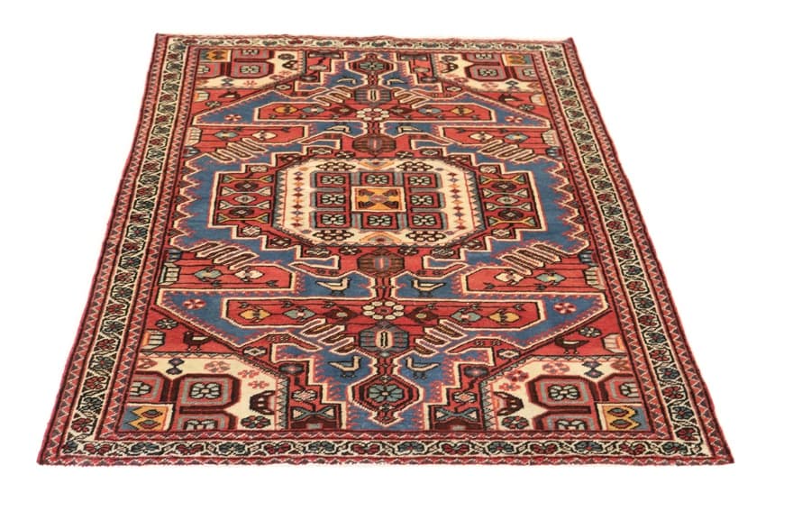 Authentischer Meymeh-Perserteppich 198x128 cm