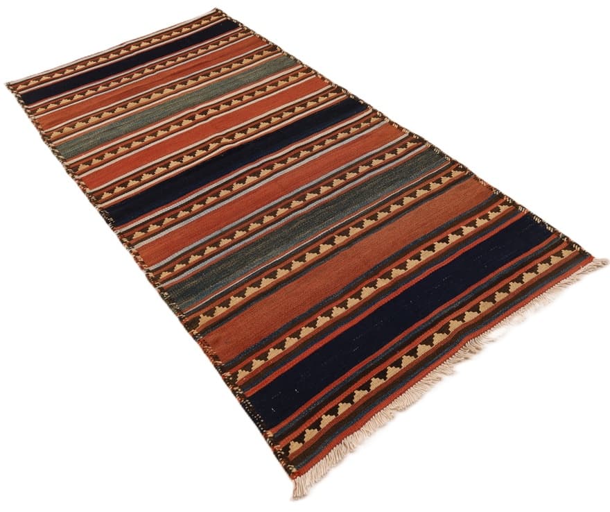 Kelim  Fars Teppich  201x100 - Image 4