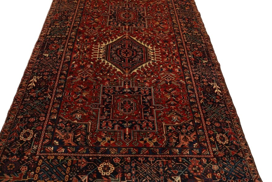 Heriz Antique Carpet 390x145