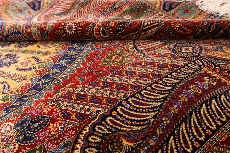 Ghom Seide HosseinKashizadeh Teppich 205x140 - Image 6