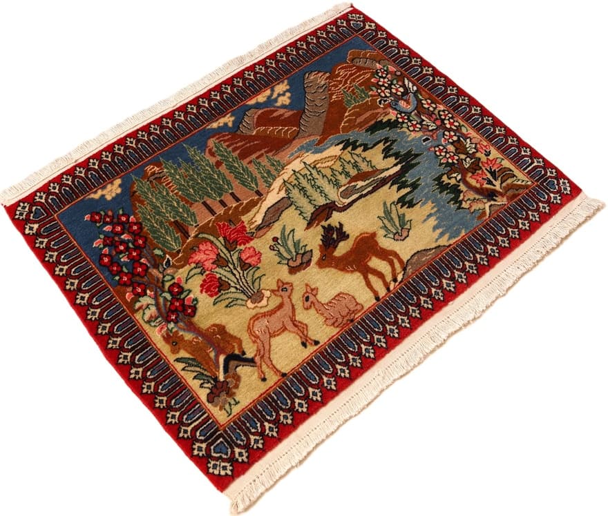 Sarouk Carpet  77x60 - Image 4