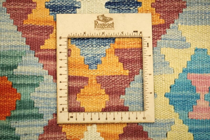 Handgewebter Kelim-Teppich 150x103 - Image 5