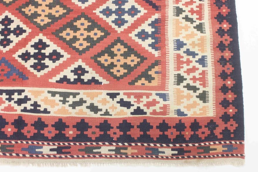 Kelim Fars Carpet 223x153 - Image 6