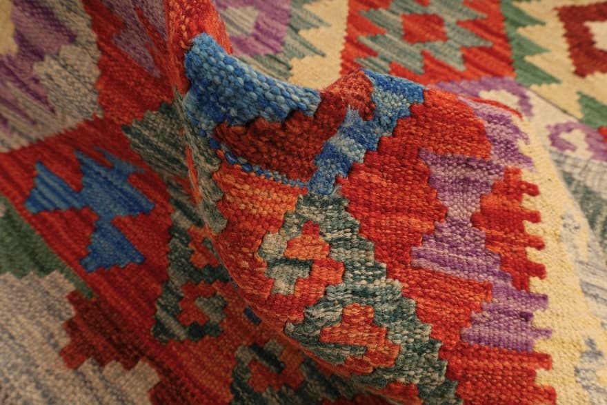 Kelim Teppich 123x79 - Image 4
