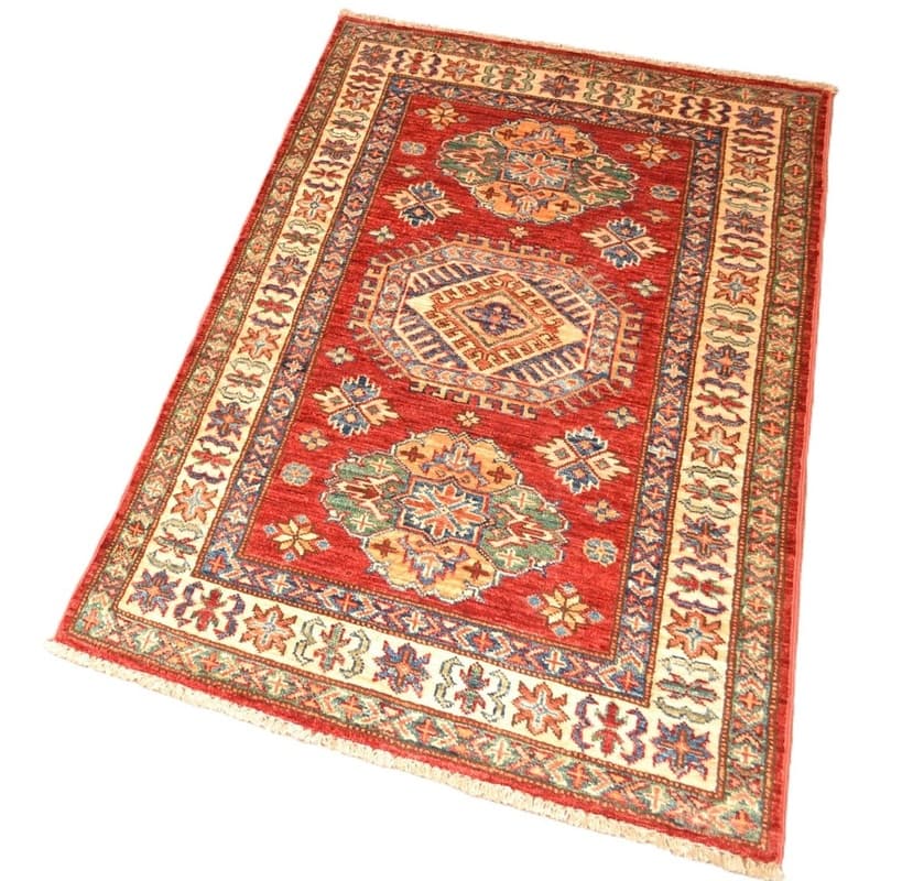 Ariana-Kazak Carpet  125x83 - Image 4