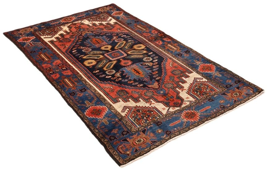Antique Zanjan Carpet 206x129 - Image 3