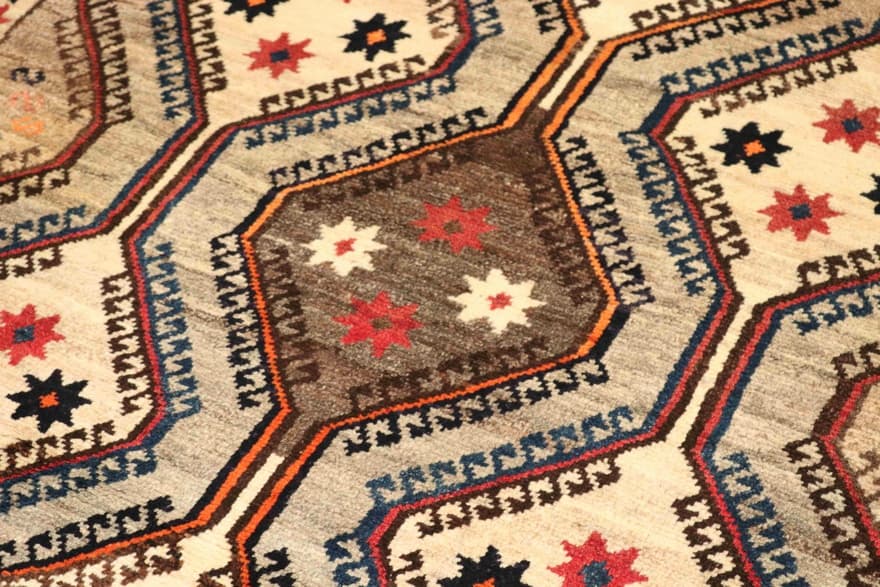 Ghashghai Teppich 228x134