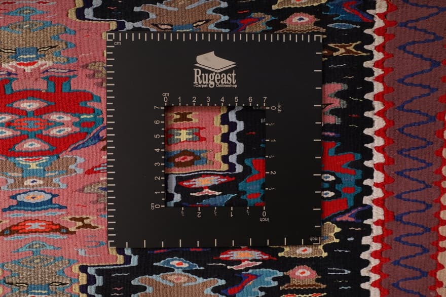 Kilim Fars Carpet  274x83 - Image 6