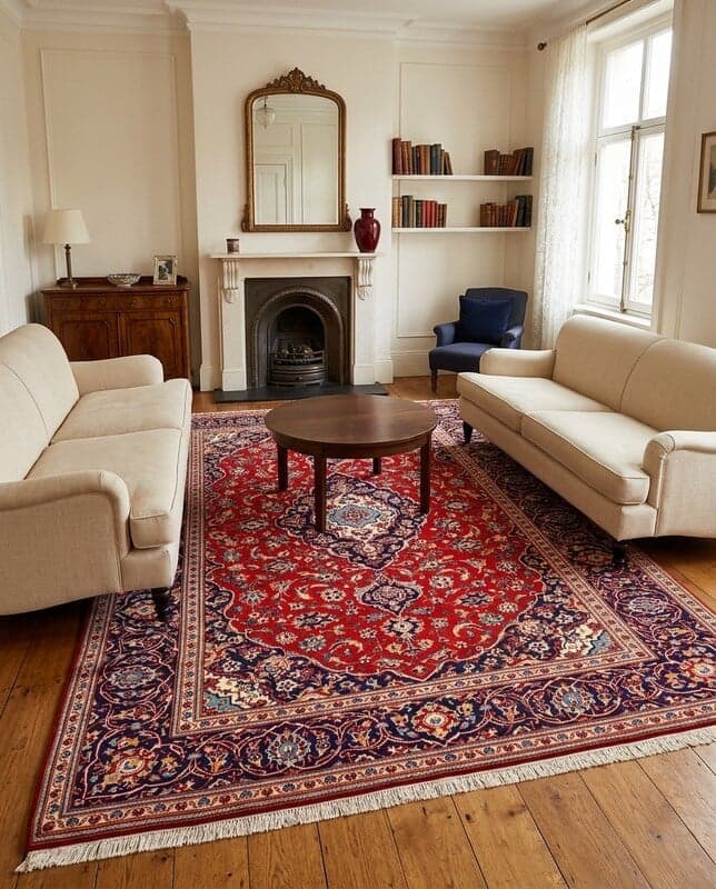 Kashan Teppich 285x197 - Image 2