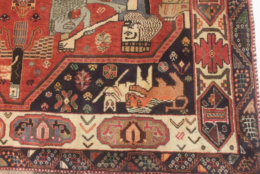 Ghashghai Teppich 270x180