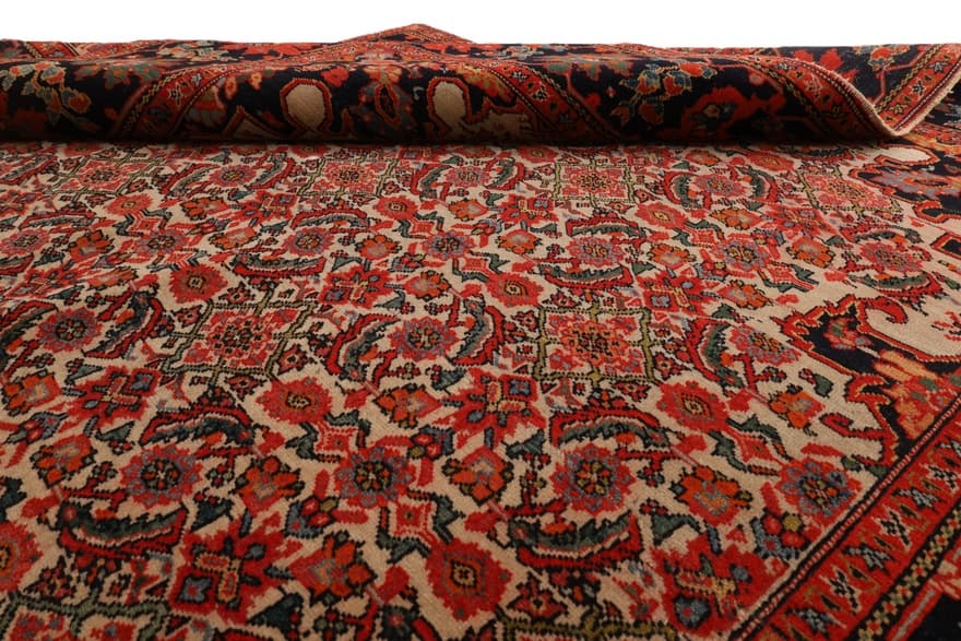 Farahan Antique Carpet 143x133