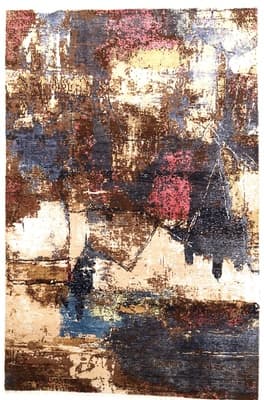 Modern Lotus Teppich  300x200