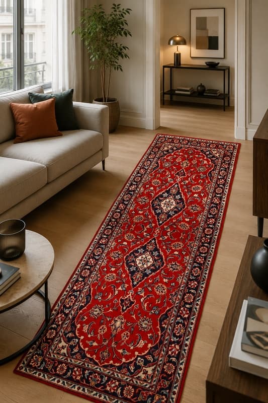 Kashan Teppich 220x80 - Image 2