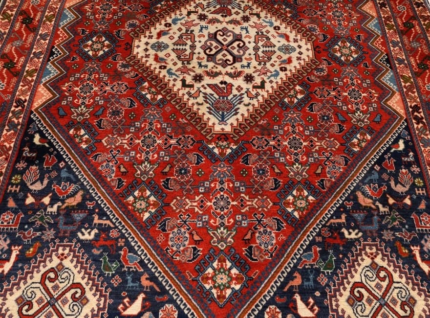Ghashghi Kashkuli Teppich 160x114 - Image 4
