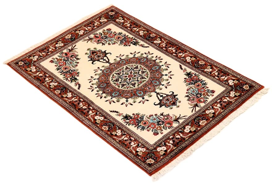 Ghom Seide Teppich 118x80