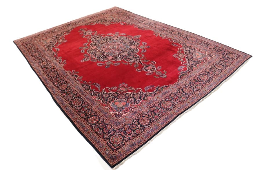 Antique Kashan Carpet  418x314