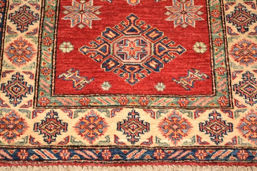 Ariana-Kazak Carpet  128x83 - Image 5