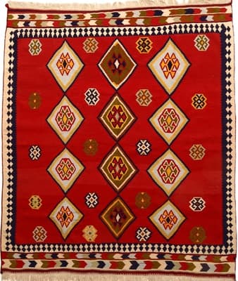 Kelim Teppich 228x200