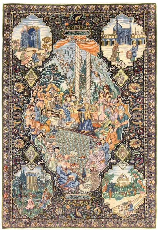 Tabriz  Carpet 255x185