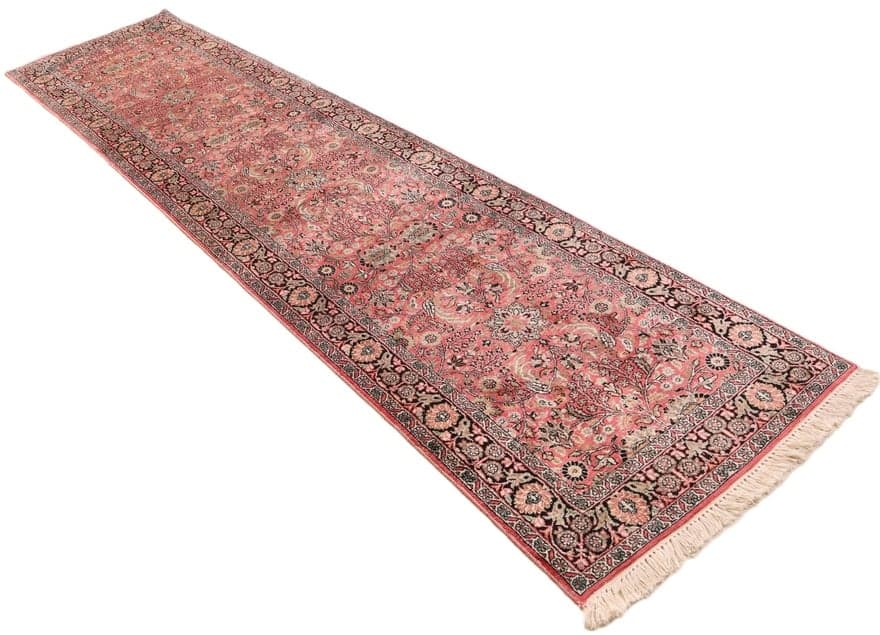 Kashmir Silk Carpet  308x74 - Image 3