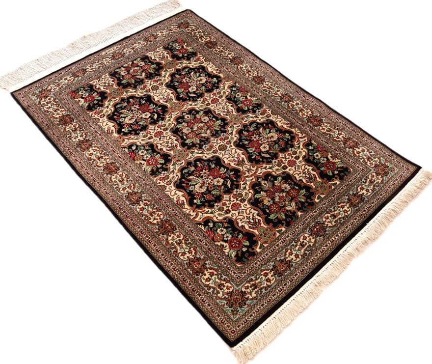Ghom Seide Teppich 114x80