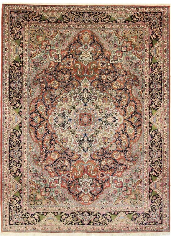 Tabriz 50 Mahi Carpet 357x250