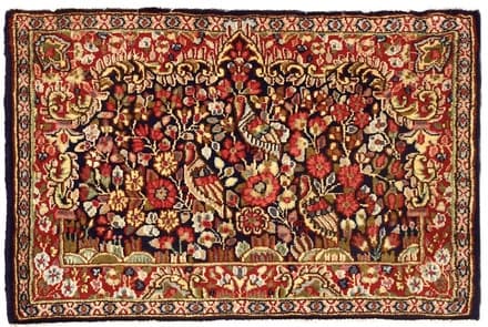 Kerman  Teppich 88x58