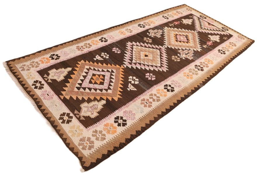 Kelim Fars Teppich 280x123 - Image 5